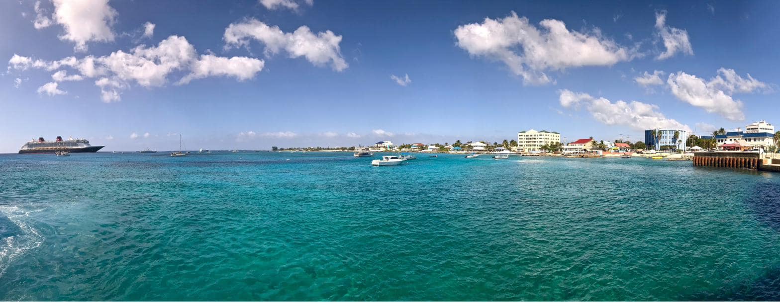 George Town harbour, Grand Cayman